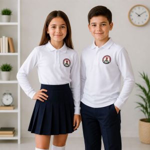 Polo mânecă lungă EduWear